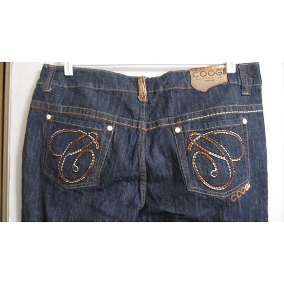 Coogi Australia 22 Straight Dark Wash Logo Denim Jeans - Picture 5 of 7